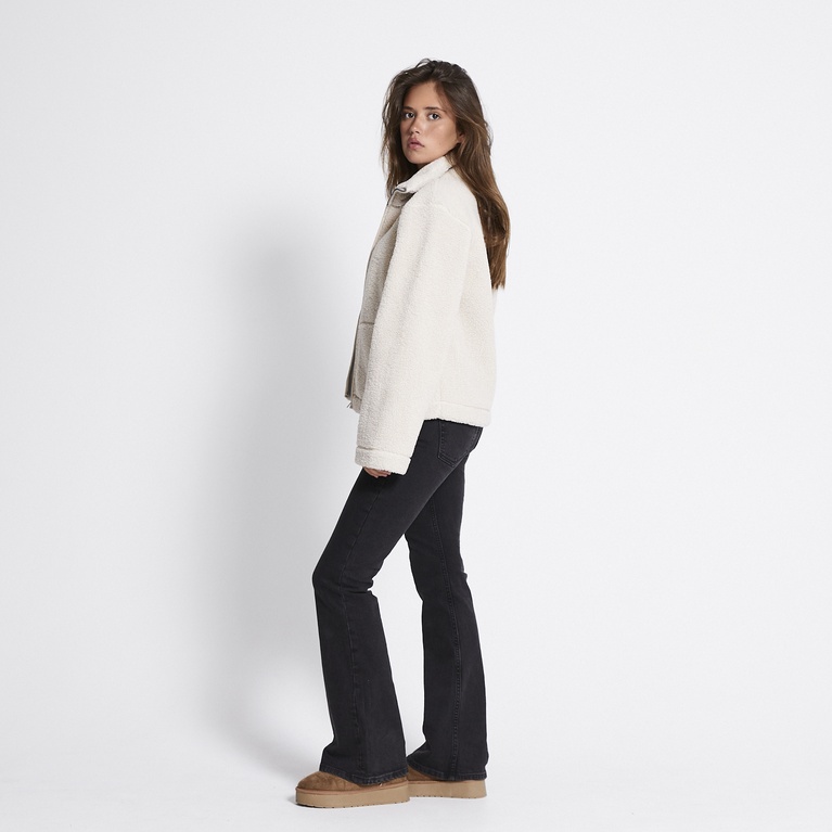 Pile jacket "Maxime" Off white